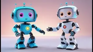 Six Toy Robots Count to Ten | Counting Song for Kids | Learn Numbers with Robots
