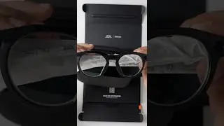 Unboxing Meta X Oakley new HSTN smart glasses 👓 #unboxing #tech #oakley #meta #smartglasses #rayban