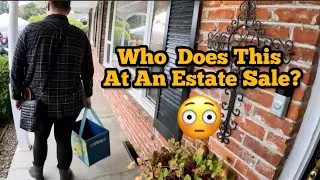 I Couldn't Believe What I Saw at the Estate Sale Line...