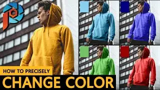 PaintShop Pro How to Precisely Change Color (Match Exact Color Replacement- Intermediate Tutorial)