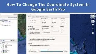 Как изменить систему координат в Google Earth Pro