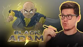 Professional Artist draws BLACK ADAM ( starring DWAYNE JOHNSON ) |  Mind BLOWING result