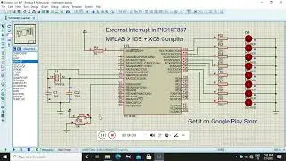 PIC16F887 - External Interrupt Demo - 