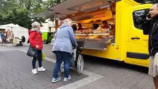 saturday market / farmer market in giessen, germany | bengali student in german farmer market