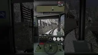 Experience The Thrill Of Driving a Train On The Arosa Line: Driving Through Tunnels in First Person