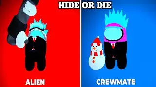 (ROBLOX) Among Us Hide or Die ALIEN VS CREWMATE PART 85