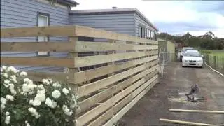 Building the Horizontal Fence Part 2