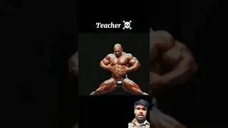 STUDENT VS TEACHER👑#bodybuilding #shorts