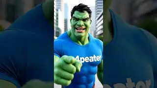 Hulk ty cha gya😂😱#hulk #aishorts #ai