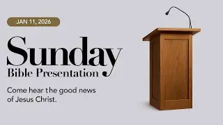 Hear the Gospel &mdash; A Message of Hope and Salvation (Live, Jan 11, 2026)