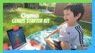 Osmo Genius Starter Kit Words And Tangram Game Play | David Times!