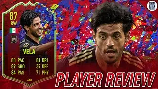 87 RECORD BREAKER CARLOS VELA PLAYER REVIEW! - FIFA 21 ULTIMATE TEAM