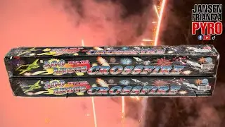 600 shots Black Tiger Crossfire with Tail by Tiger Fireworks | New Year's Eve 2025 Philippines