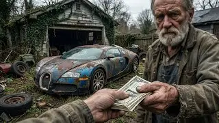 I bought a Bugatti Chiron for only $1,000! in an abandoned warehouse.