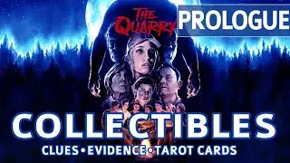 The Quarry - Prologue All Collectible Locations (Clues, Evidence, Tarot Cards)