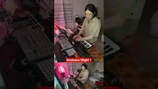 KORG MODWAVE JAM1 #synth #synthesizer #electronicmusic #ambientmusic