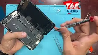 iPhone 8 Plus no Carga, Puerto de Carga, reemplazo de puerto de carga charging port tutorial