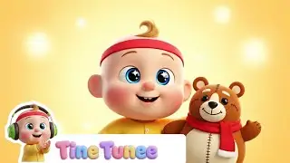 baby Boy Plays with Christmas Toys |@Tiny_Tunee  Fun Nursery Rhymes Cartoon