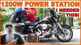 Affordable Oupes 1200W Portable Power Station, Good for Motorcycle Camping?