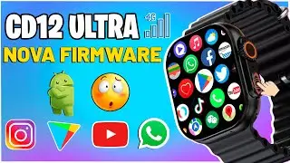 TENTEI ATUALIZAR A FIRMWARE DO SMARTWATCH FULL ANDROID CD12 ULTRA 4G LTE E OLHA O QUE DESCOBRI