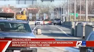 McKee announces Washington Bridge forensic analysis is not coming this week