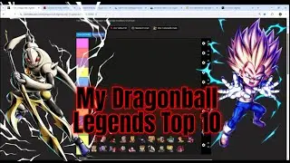My Dragonball Legends Top 10 for mid Januray 2026