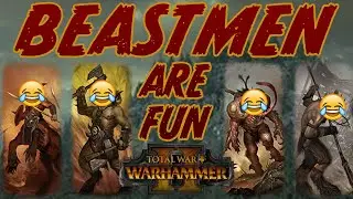 Beastmen are FUN and GOOD (in Multiplayer) - vs Skaven // Total War: WARHAMMER II