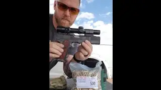 40 Yard Accuracy Testing Super Vel 124g 9mm FMJ