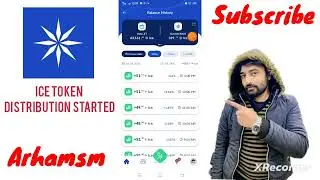 ICE token distribution started How to check your balance #ice #withdraw #okx #icenetwork