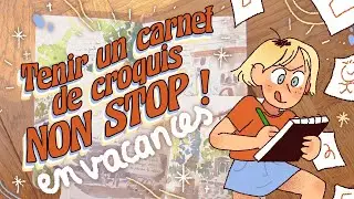 Tenir un carnet de croquis en ✨ 𝓿𝓪𝓬𝓪𝓷𝓬𝓮𝓼 ✨