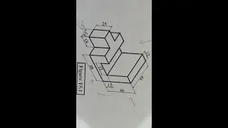 ENGINEERING DRAWING // CIVIL ENGINEERING // MULTI-VIEW DRAWING