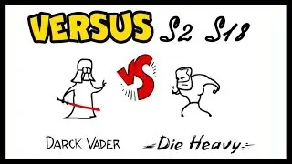 VERSUS &mdash; Darck Vader vs Die Heavy | Versus