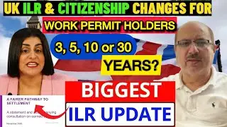 URGENT: UK ILR Changes 2025 Explained | New Rules for Work Permit Holders