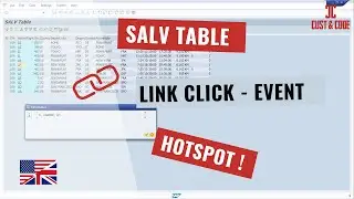 SALV Table - Set Link Click Event and Hotspot [english]