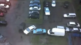 Утром на парковке
