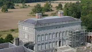 Castletown House from the air