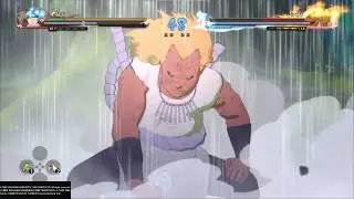 Ch&ocirc;ji VS Jirobo NARUTO  Storm 4