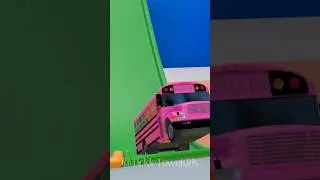 Learn Colors with Buses, Rainbow Balls & Slides! 🎈 Toddler Learning Video by &nbsp;@TickleTownKids