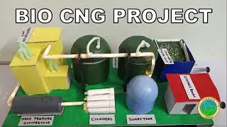Bio CNG Project - Waste Management #schoolproject #project