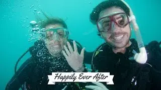 Underwater Proposal On First Ever Scuba Dive