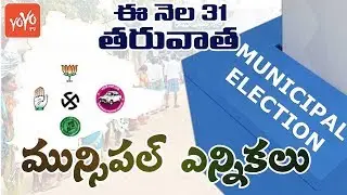 Telangana Municipal Elections 2019 Details | CM KCR | TRS | Congress | BJP | YOYO TV Channel