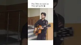 Aadat Guitar Cover | Vishal x Hearing India