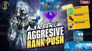 🔴Rank Push Full Aggressive ! 😮 PUBG MOBILE 😮 HS Retro Gaming