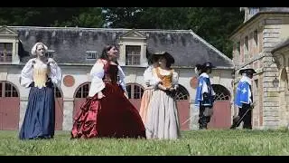 Combats de mousquetaires sur Vaux le Vicomte (Lames sur Seine)