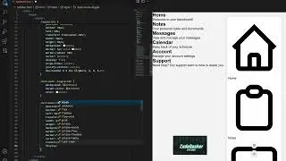 Code Responsive Sidebar in HTML, CSS, and JavaScript | CodeDasher