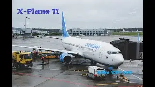 Перелет из St. Petersburg Pulkovo Airport (ULLI) в Arkhangelsk Talagi Airport (ULAA) // #xplane11