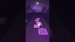 Alone marshmallow tiles hop