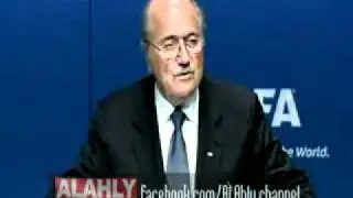 blatter's press confrence after meeting of the FIFA Executive Committee part 2.wmv