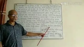 English 1st Paper for class 6. Lesson: 21 Comprehension By Kazal Kumar Adhikari