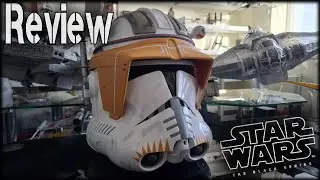 Star Wars | The Black Series | CLONE COMMANDER CODY Helmet Review 